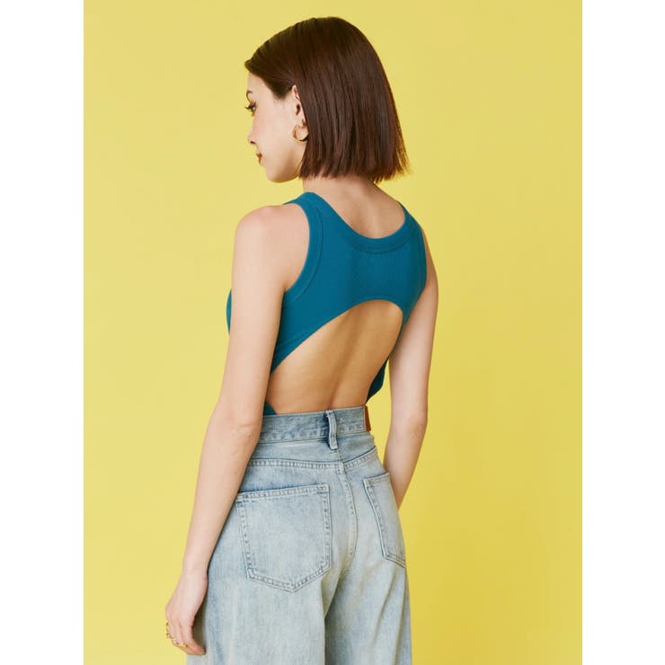 美品 グラントイーワンズ FairyTバックボディスーツブルームーン