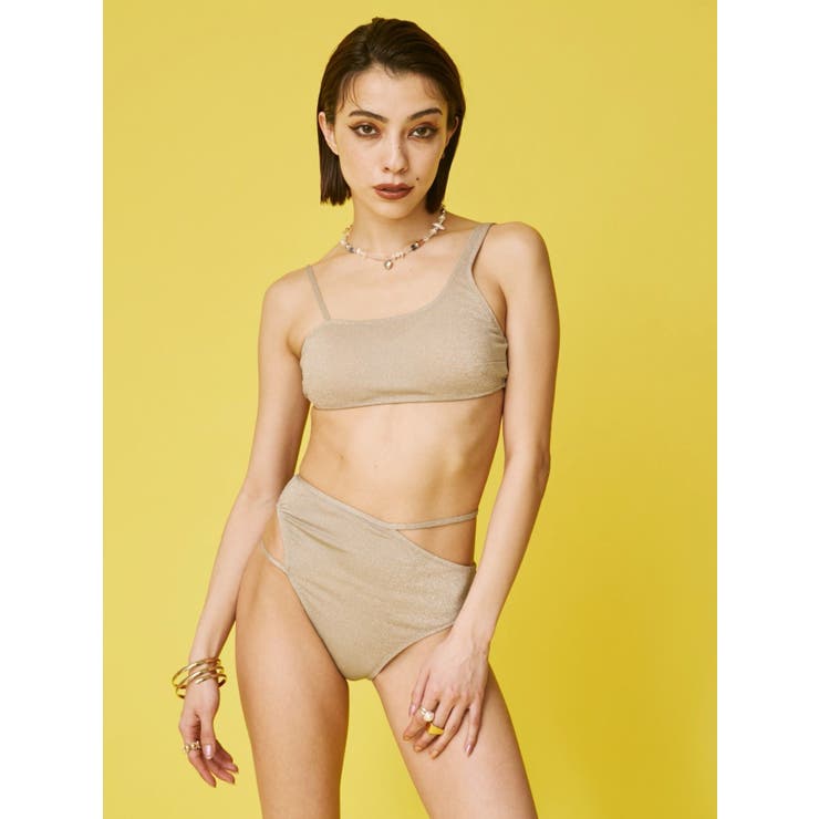 カットアウトラメ Swimwear | EVRIS | 詳細画像9 