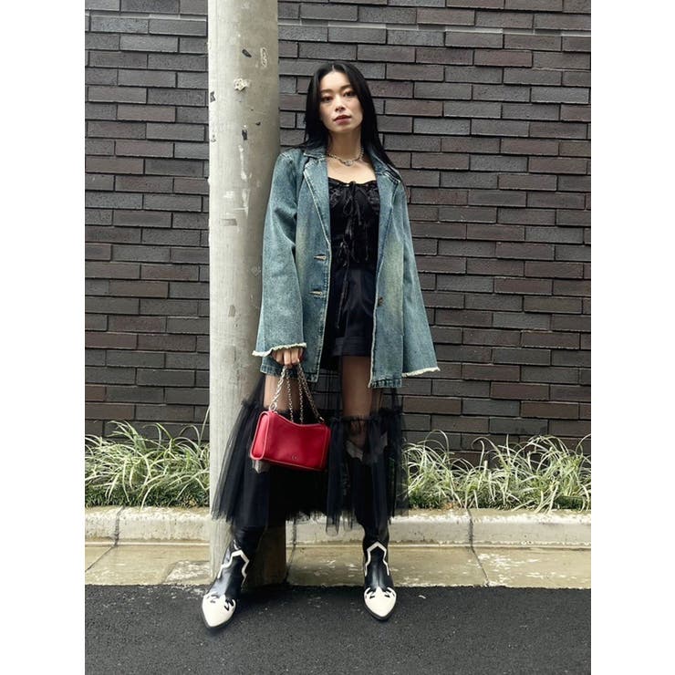 チュールキャミワンピース | EVRIS | 詳細画像17 