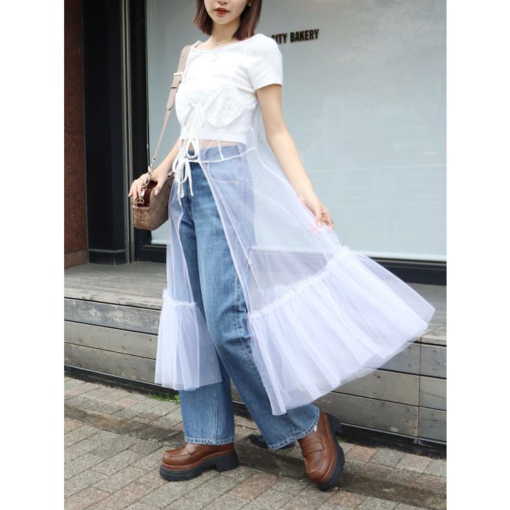 チュールキャミワンピース | EVRIS | 詳細画像23 