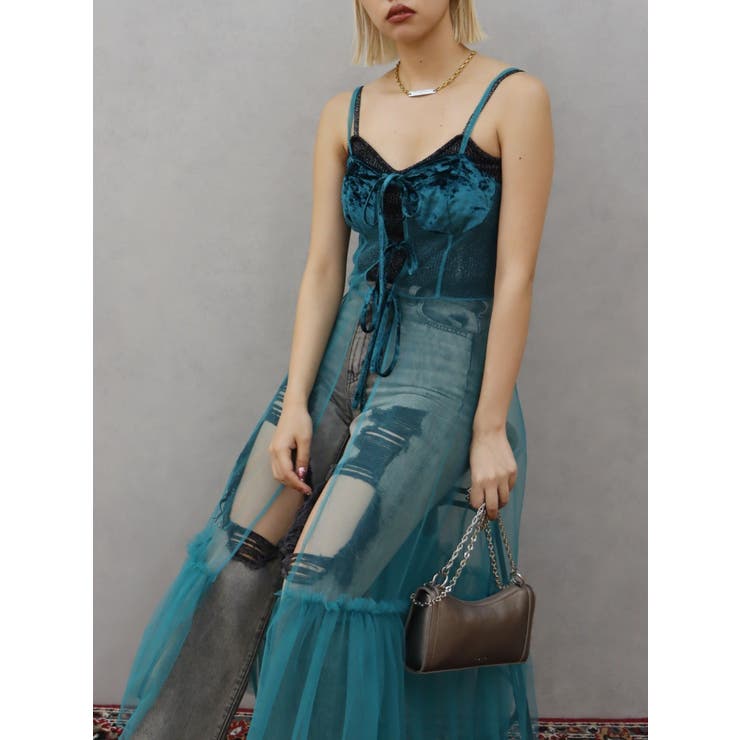 チュールキャミワンピース | EVRIS | 詳細画像27 