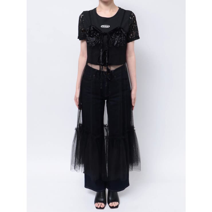 チュールキャミワンピース | EVRIS | 詳細画像38 