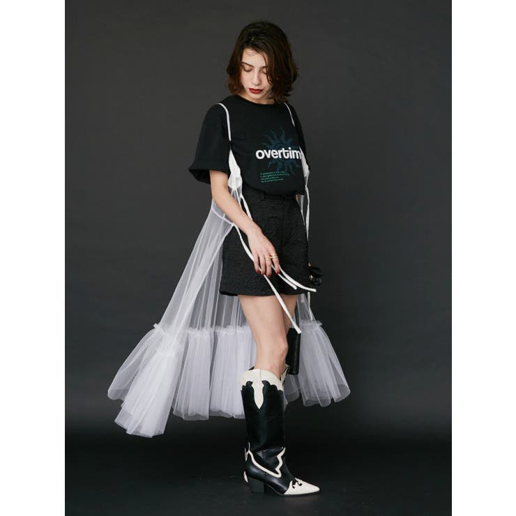 チュールキャミワンピース | EVRIS | 詳細画像8 