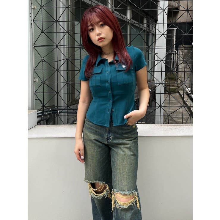 タイトポケットシャツ | EVRIS | 詳細画像17 