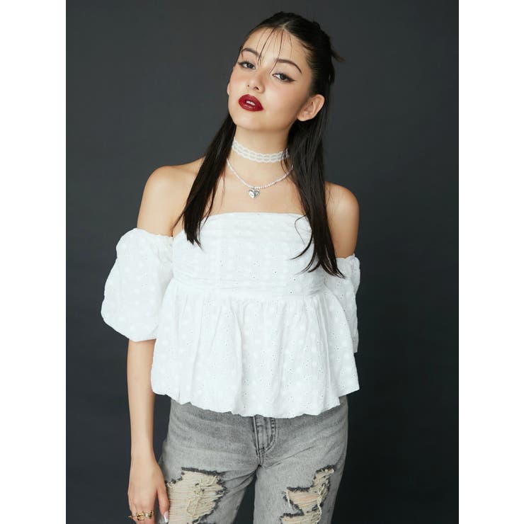 3WAYオフショルブラウス | EVRIS | 詳細画像2 