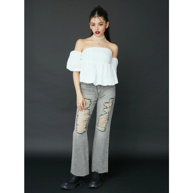 3WAYオフショルブラウス | EVRIS | 詳細画像3 