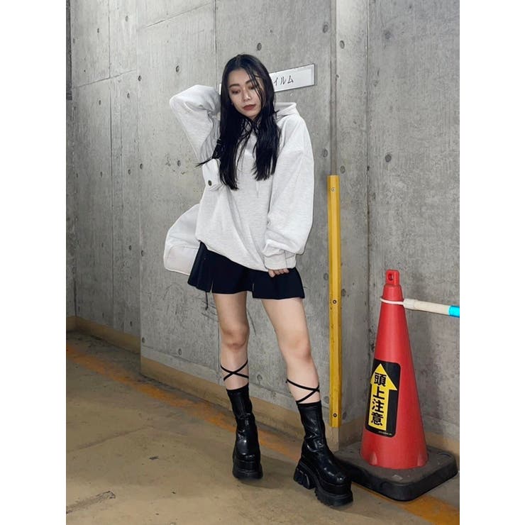 オープンウエストプリーツミニスカート | EVRIS | 詳細画像27 