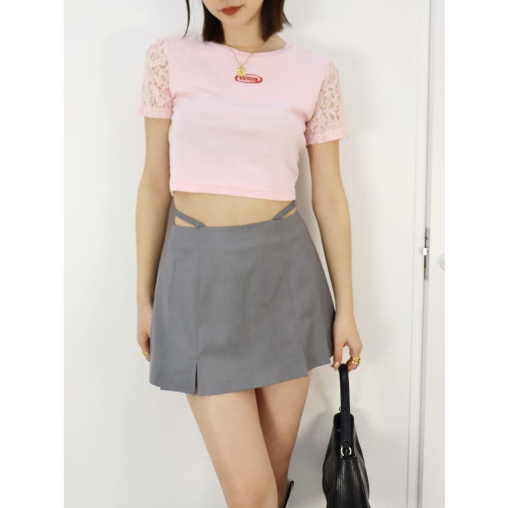 うり 刺繍の開襟シャツ とりちゃん｜ウサギがいる｜CUNE ONLINE STORE