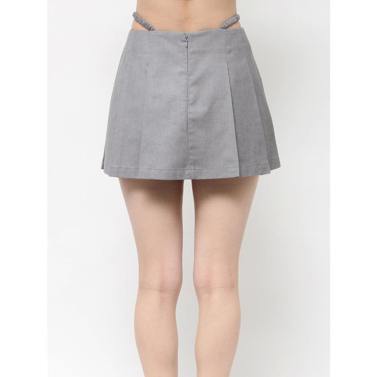 オープンウエストプリーツミニスカート | EVRIS | 詳細画像49 