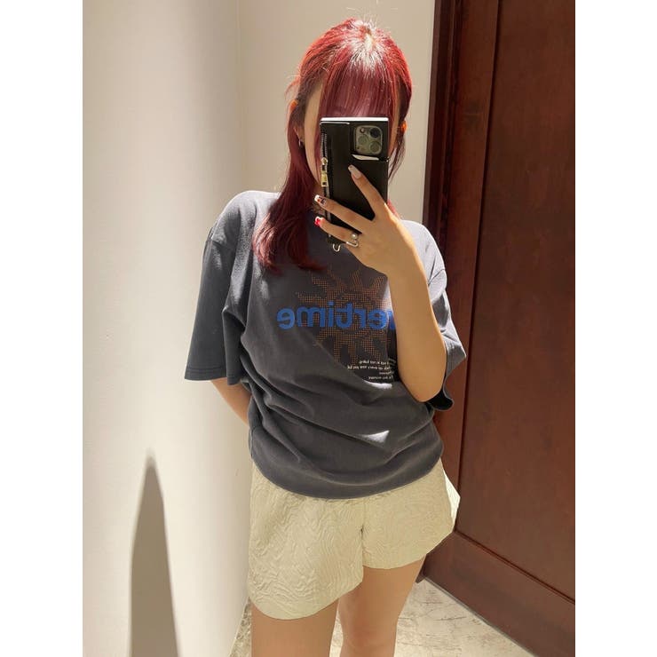 OVER TIMEグラフィックBIG Tシャツ | EVRIS | 詳細画像12 