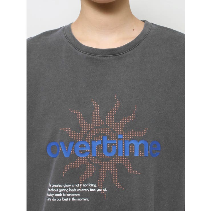 OVER TIMEグラフィックBIG Tシャツ | EVRIS | 詳細画像26 