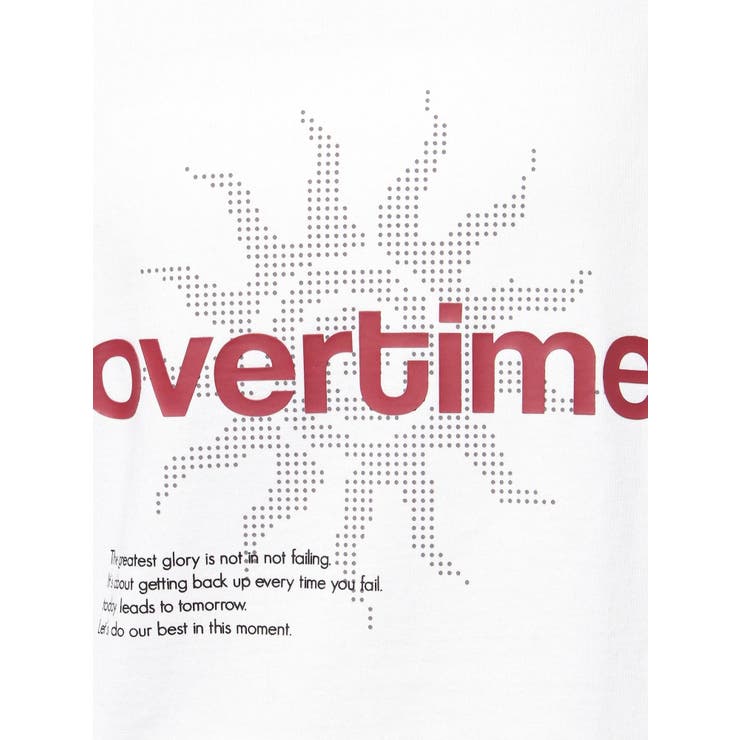 OVER TIMEグラフィックBIG Tシャツ | EVRIS | 詳細画像31 