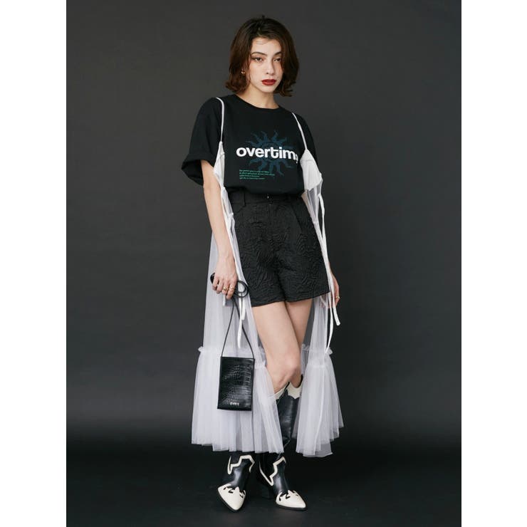 OVER TIMEグラフィックBIG Tシャツ | EVRIS | 詳細画像8 