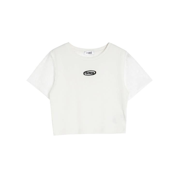 ワンポイントバックレースTシャツ | EVRIS | 詳細画像49 