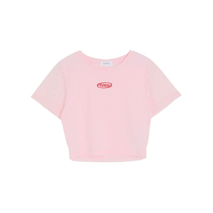 ワンポイントバックレースTシャツ | EVRIS | 詳細画像50 