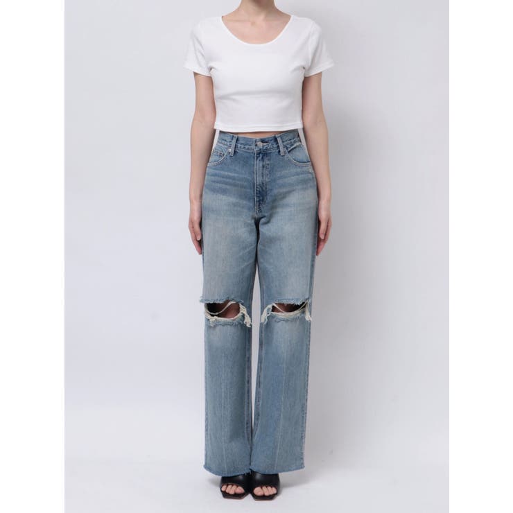 BASICシンプルショートTシャツ | EVRIS | 詳細画像40 