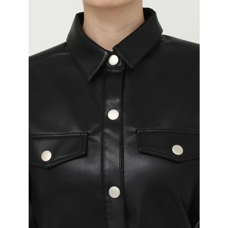 フェイクレザーミニワンピース | EVRIS | 詳細画像26 