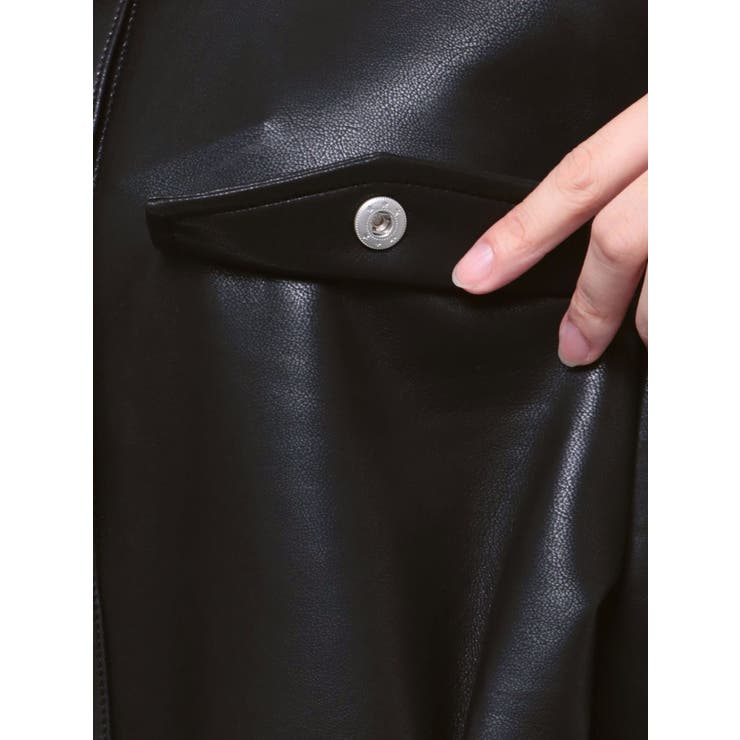 フェイクレザーミニワンピース | EVRIS | 詳細画像28 