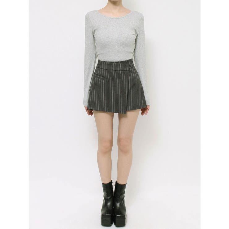 ラップミニスカート【セットアップ着用可能】 | EVRIS | 詳細画像29 