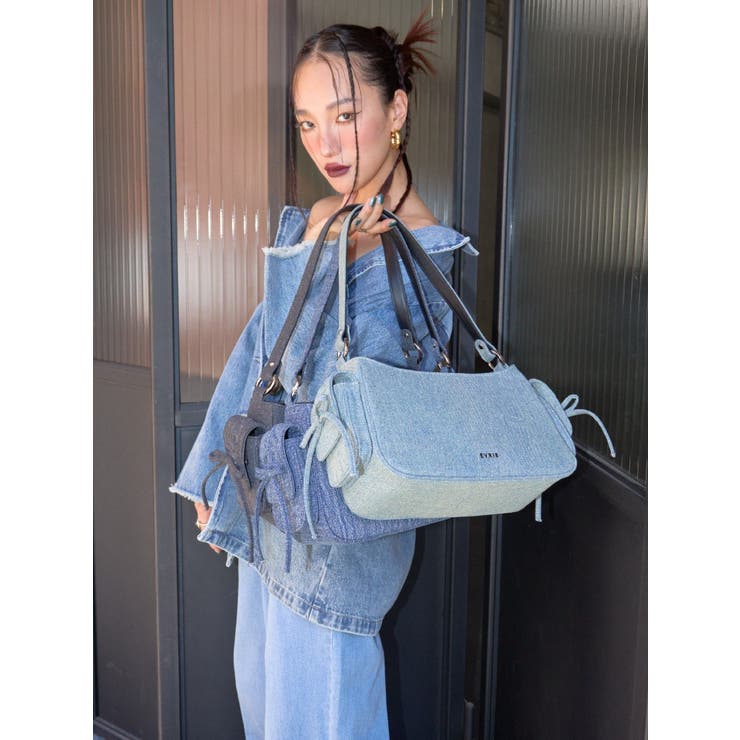 グランドセール 漫画 デニムハンドBAG[品番：MKSW0060322]｜EVRIS（エブリス）の バッグ