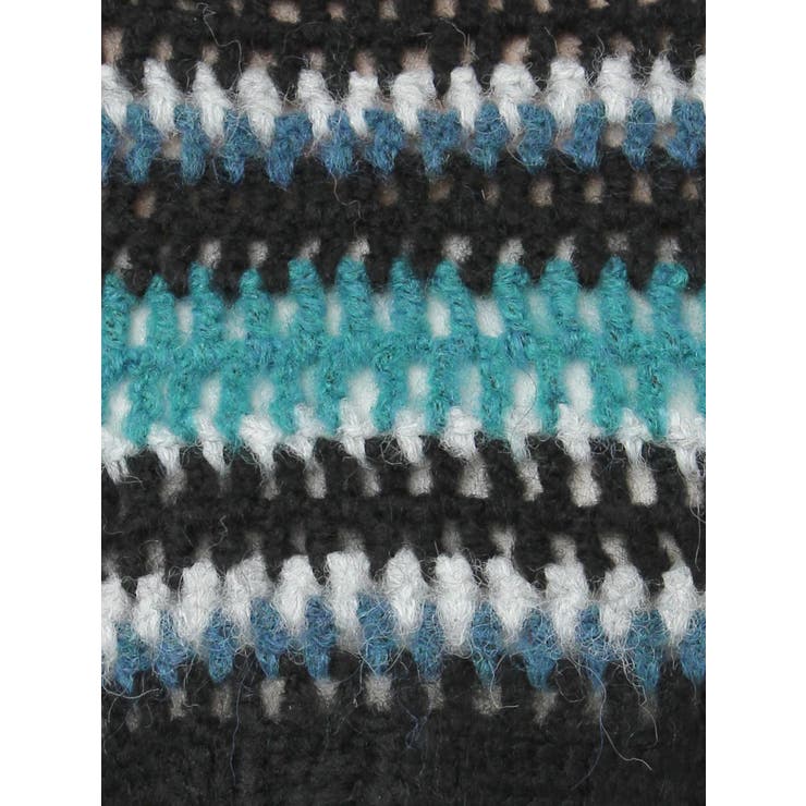 ボーダーメッシュショートニットトップス | EVRIS | 詳細画像27 