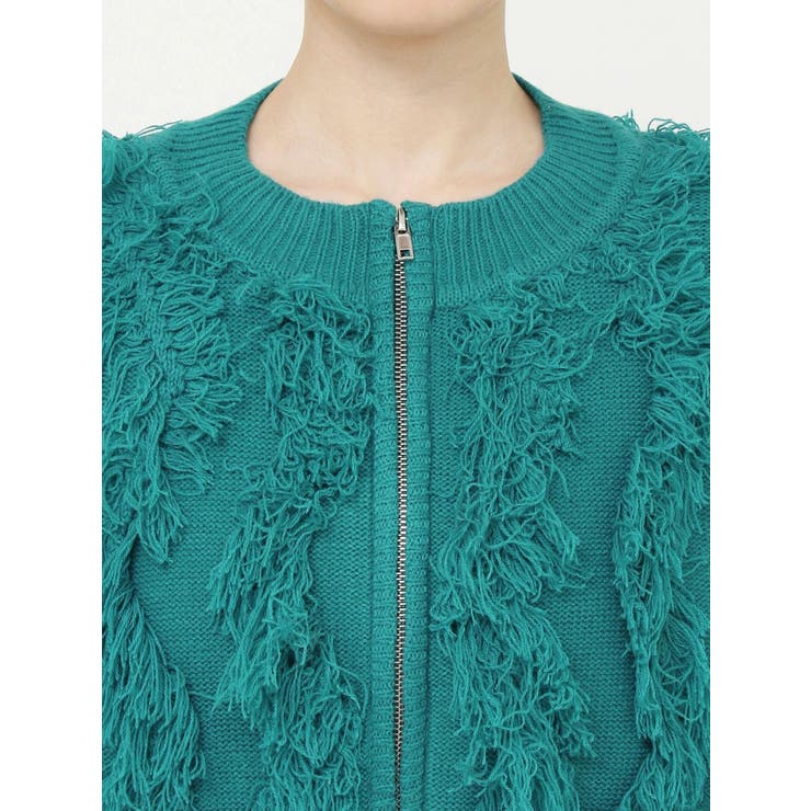 フリンジニットショートカーディガン | EVRIS | 詳細画像49 