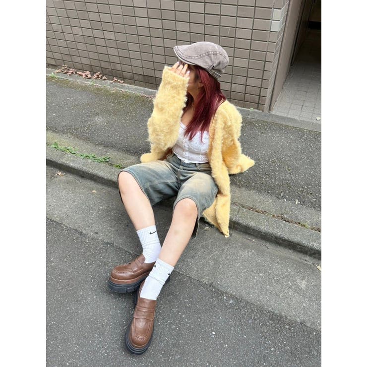 【WEB限定】ソフトシャギーニットカーディガン | EVRIS | 詳細画像22 