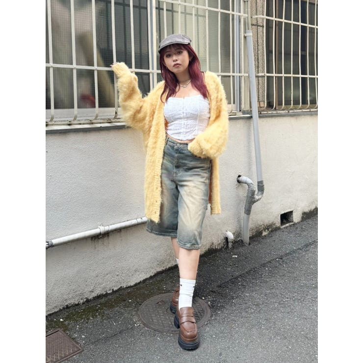 【WEB限定】ソフトシャギーニットカーディガン | EVRIS | 詳細画像23 