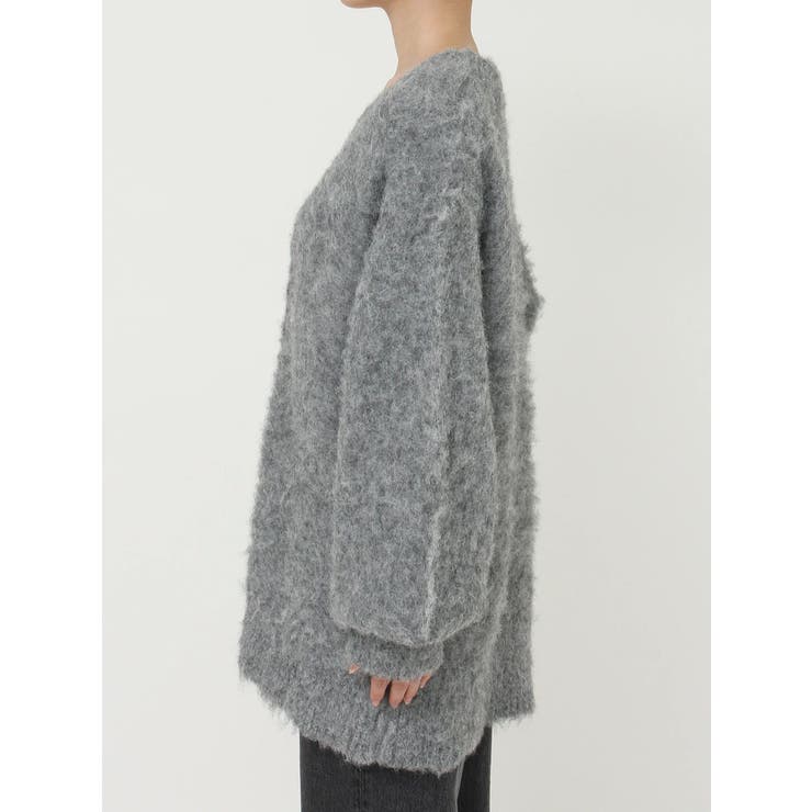 【WEB限定】ソフトシャギーニットカーディガン | EVRIS | 詳細画像30 