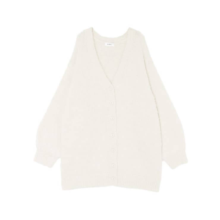 【WEB限定】ソフトシャギーニットカーディガン | EVRIS | 詳細画像41 