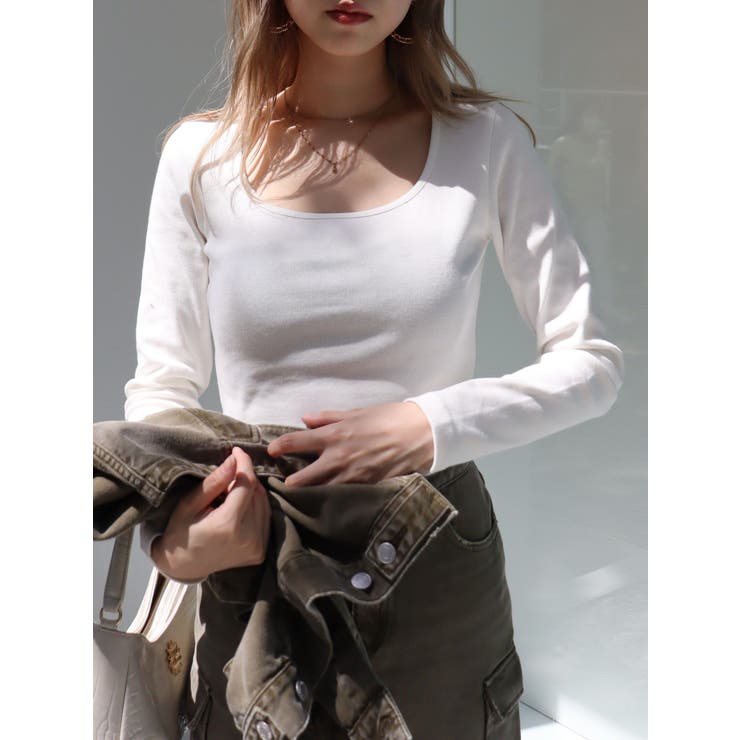 スクエアクロップドトップス | EVRIS | 詳細画像13 