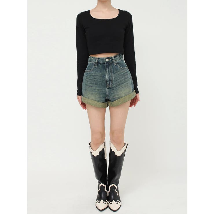 スクエアクロップドトップス | EVRIS | 詳細画像28 