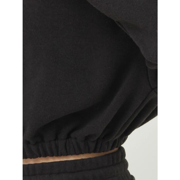 ロゴラインハーフジップショートスウェットトップス【セットアップ着用可能】 | EVRIS | 詳細画像42 