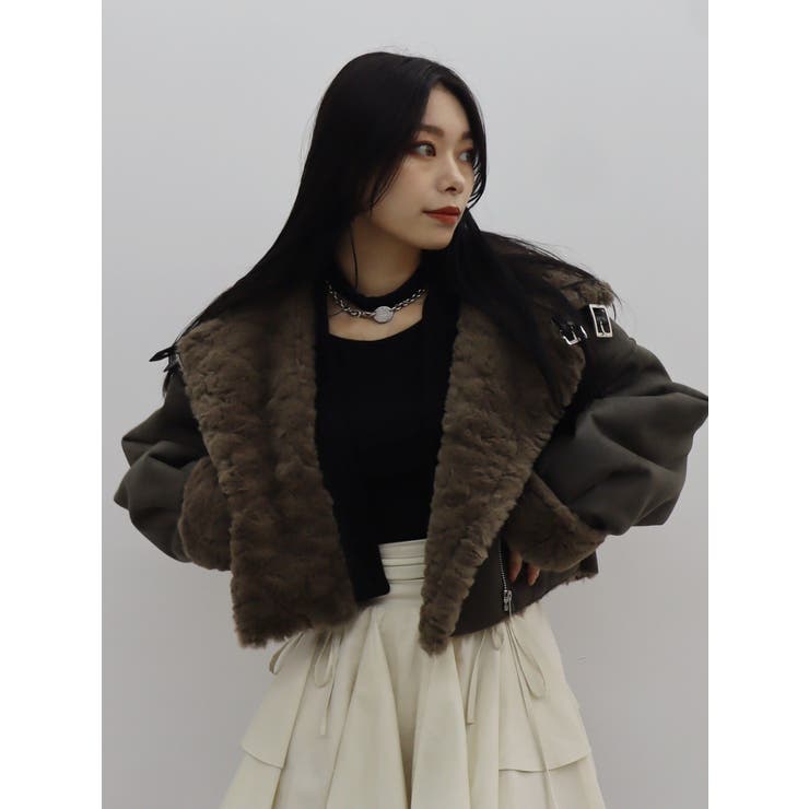 チョーカーリボン付リブトップス | EVRIS | 詳細画像15 