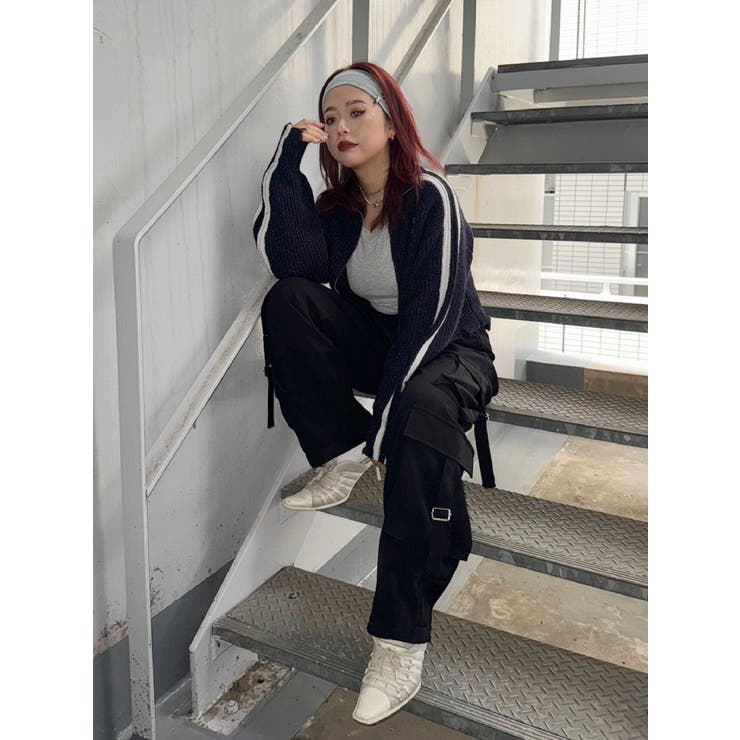 チョーカーリボン付リブトップス | EVRIS | 詳細画像19 