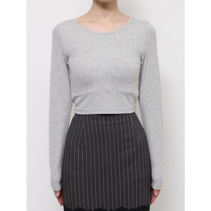 チョーカーリボン付リブトップス | EVRIS | 詳細画像39 