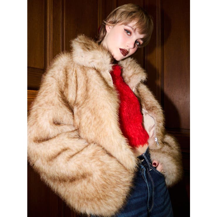 フェイクミンクファーブルゾン|allureville OFFICIAL SITE
