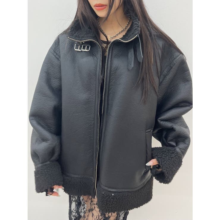 オーバーサイズボアブルゾン | EVRIS | 詳細画像15 