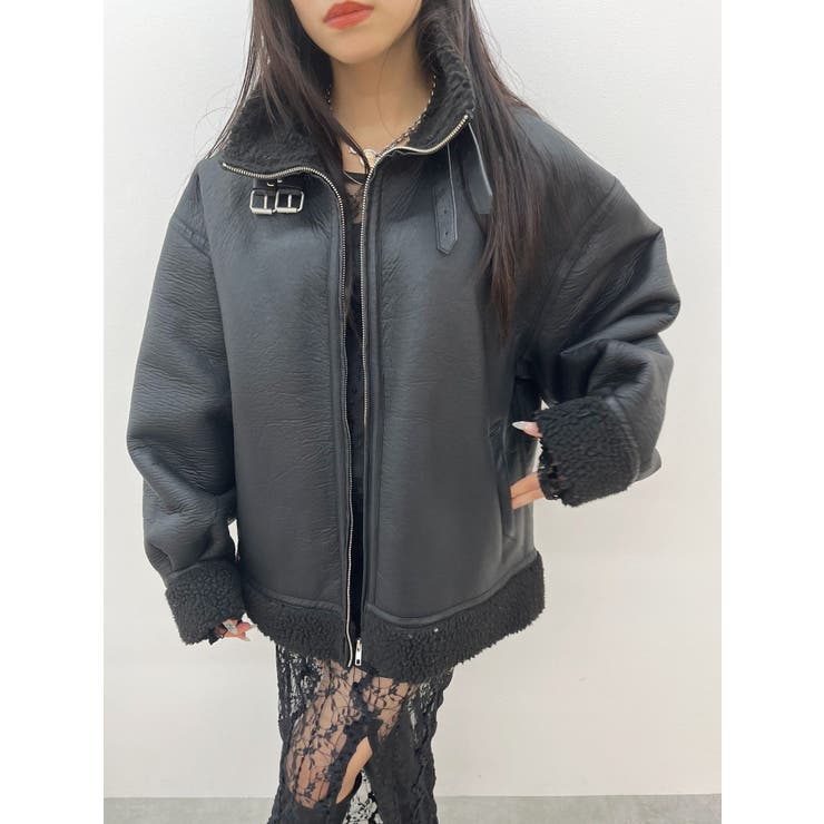 オーバーサイズボアブルゾン | EVRIS | 詳細画像16 