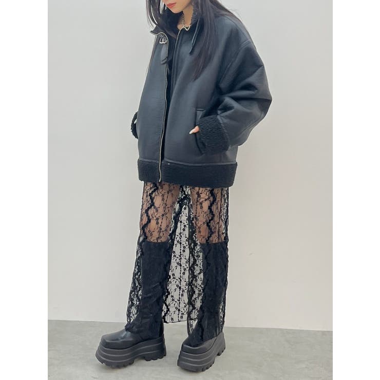 オーバーサイズボアブルゾン | EVRIS | 詳細画像18 