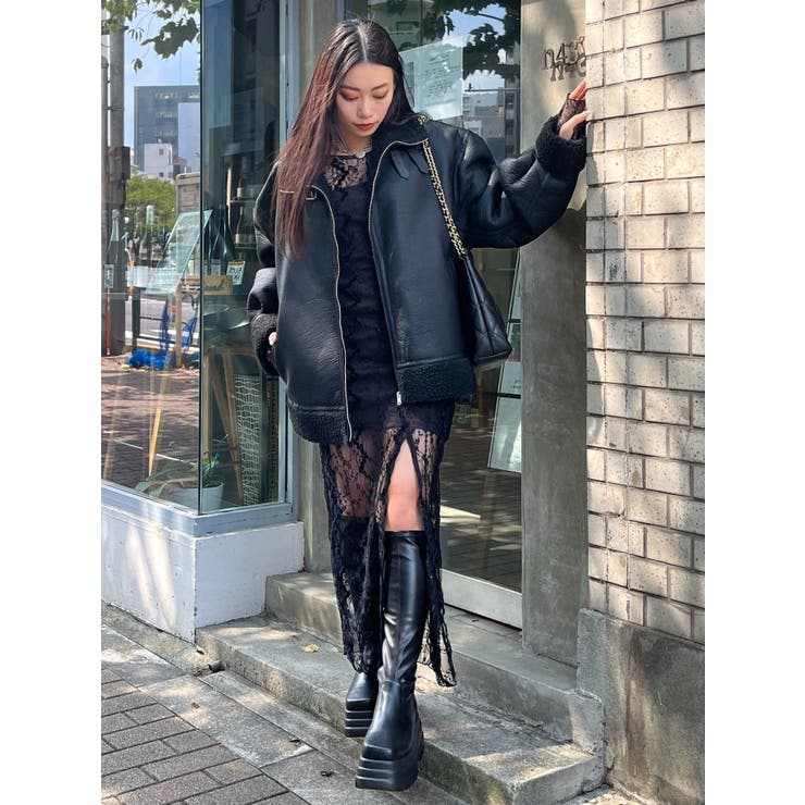 オーバーサイズボアブルゾン | EVRIS | 詳細画像24 