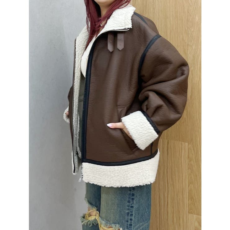 オーバーサイズボアブルゾン | EVRIS | 詳細画像25 