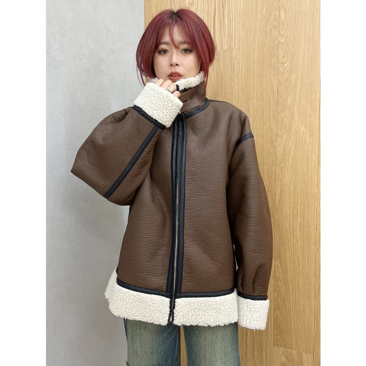 オーバーサイズボアブルゾン | EVRIS | 詳細画像26 