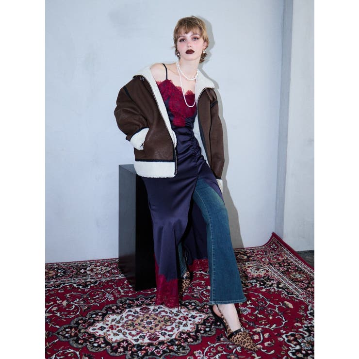 オーバーサイズボアブルゾン | EVRIS | 詳細画像32 