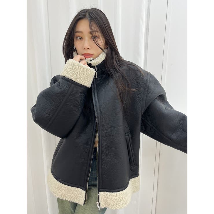 オーバーサイズボアブルゾン | EVRIS | 詳細画像6 