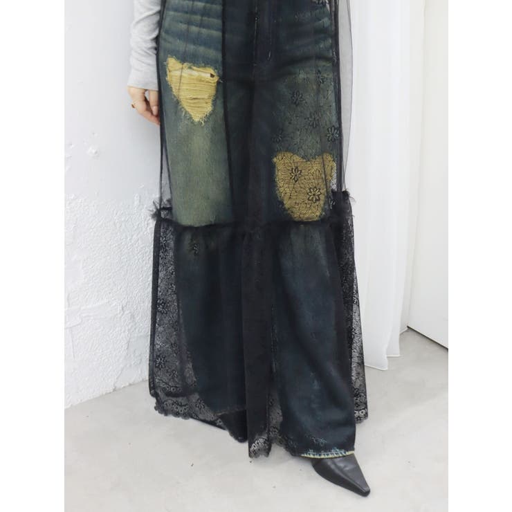 ボリュームギャザーベアオールインワン[品番：MKSW0055233