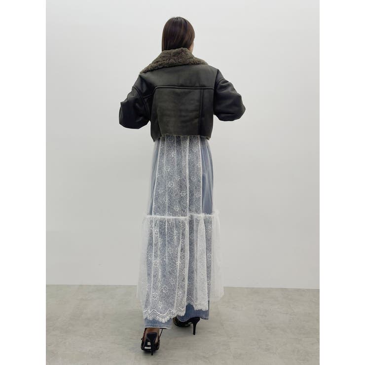 レースコンビロングキャミワンピース | EVRIS | 詳細画像34 