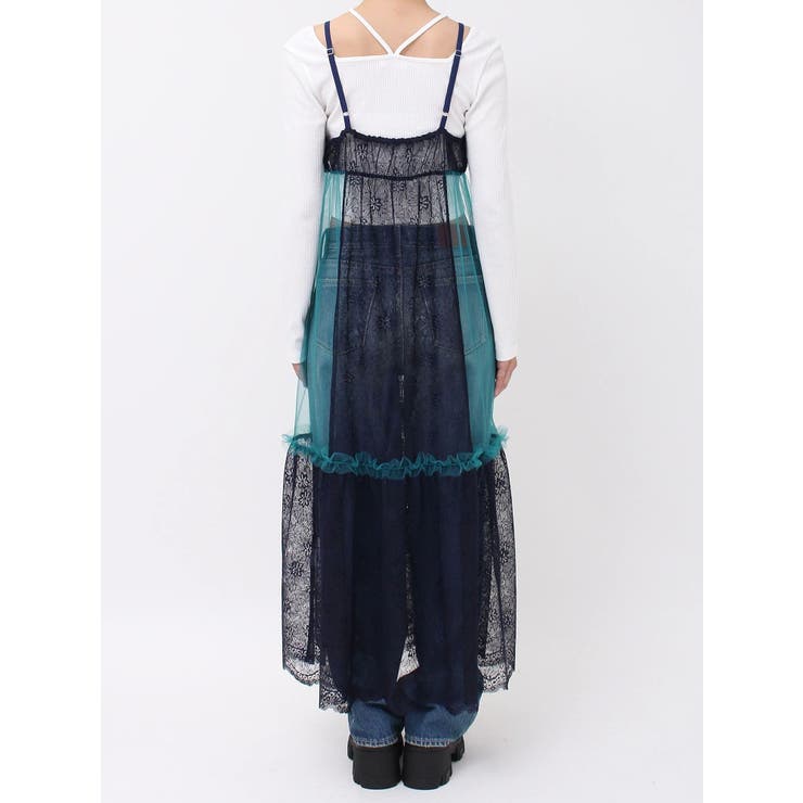 レースコンビロングキャミワンピース | EVRIS | 詳細画像49 