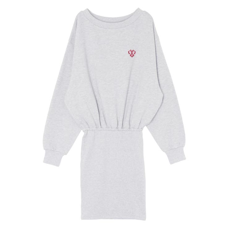 ワンポイントスウェットオフショルミニワンピース | EVRIS | 詳細画像35 