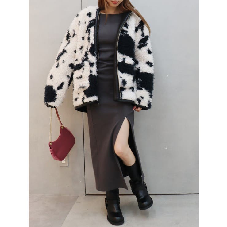 ドロストギャザーロングワンピース | EVRIS | 詳細画像12 